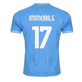 Lazio Ciro Immobile #17 Hemmakläder 2023-24 Kortärmad